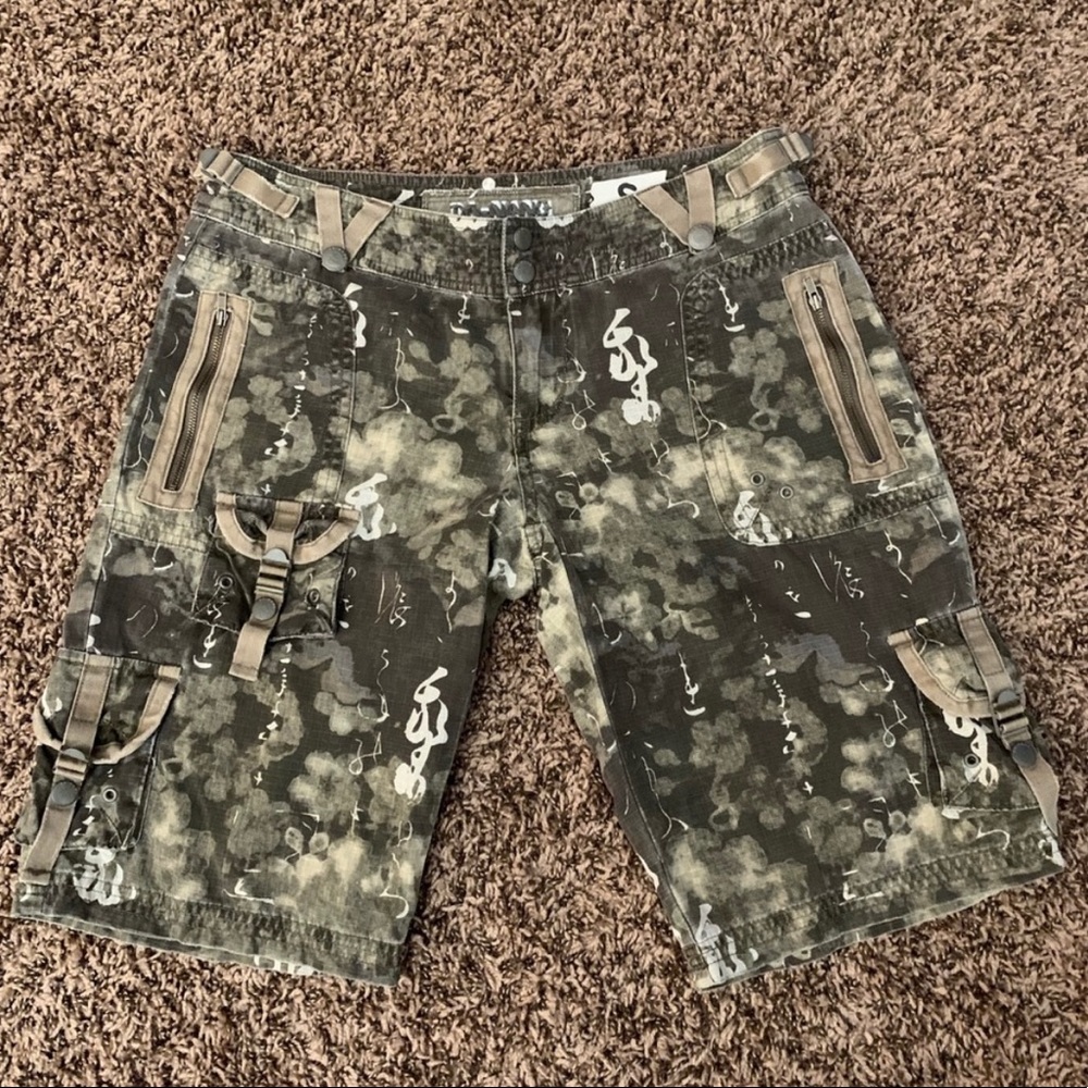 Da-Nang Camo Cargo shorts Asian Inspired